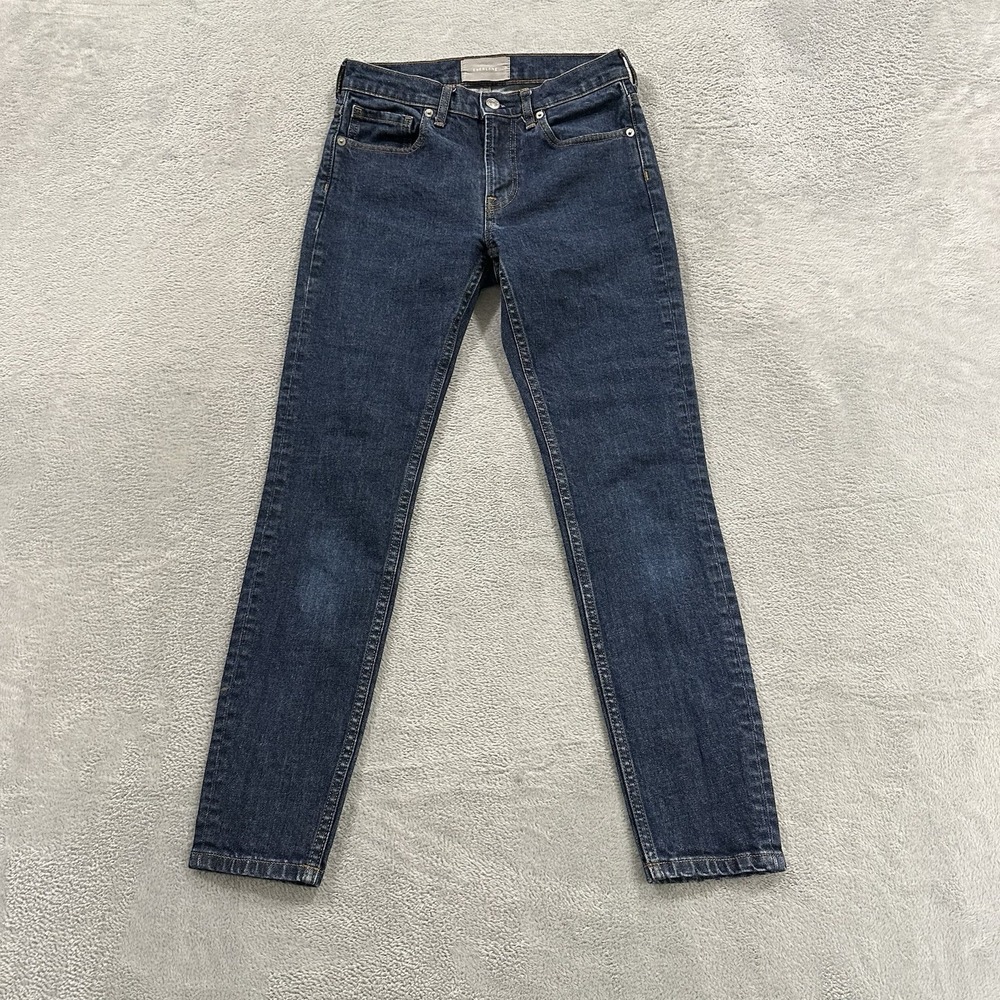 Everlane High Rise Skinny Jeans Women 26 Blue Denim Normcore Casual